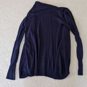Navy cocoon cardigan, XS